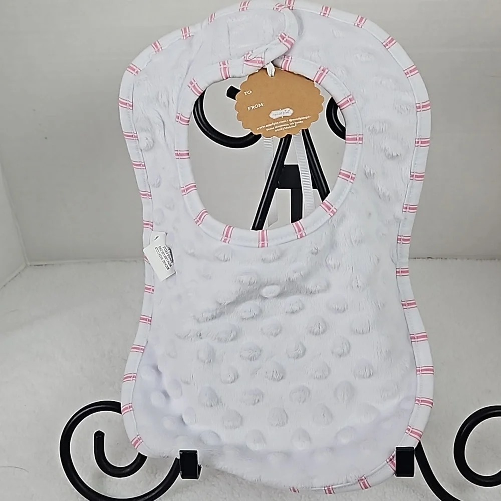 Mud Pie NWT White Pink  